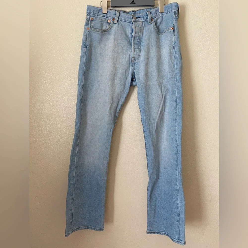 Levi's Light Blue Men's Straight Jeans W 33 L32